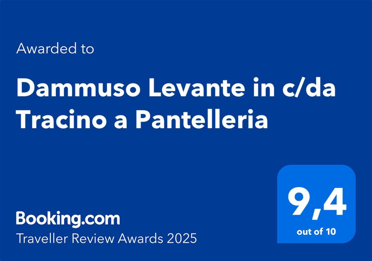 Dammuso Levante In C/Da Tracino A Pantelleria Kamma Exterior foto